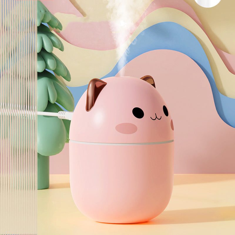 KittyMist Ultra-Silent Air Humidifier – Cute Desktop & Bedroom Diffuser