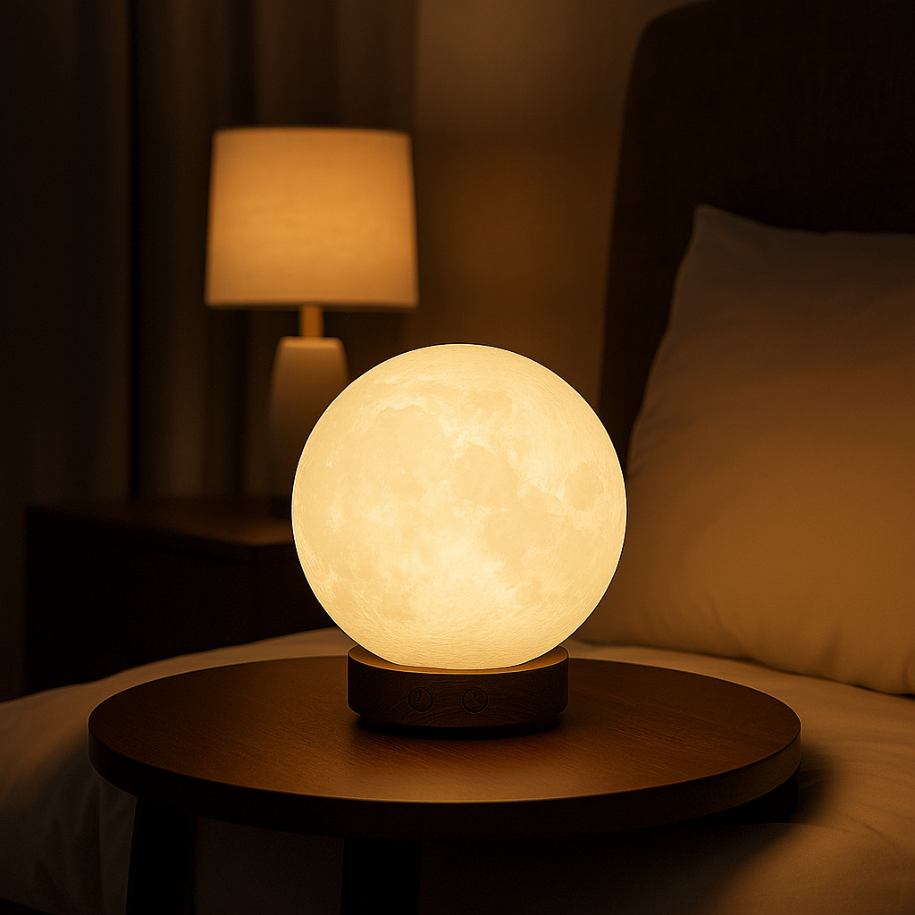 LunaMist Moonlight Ultrasonic Humidifier & Aroma Diffuser