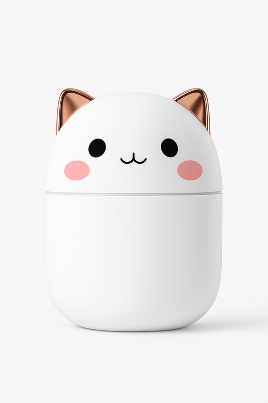 KittyMist Ultra-Silent Air Humidifier – Cute Desktop & Bedroom Diffuser