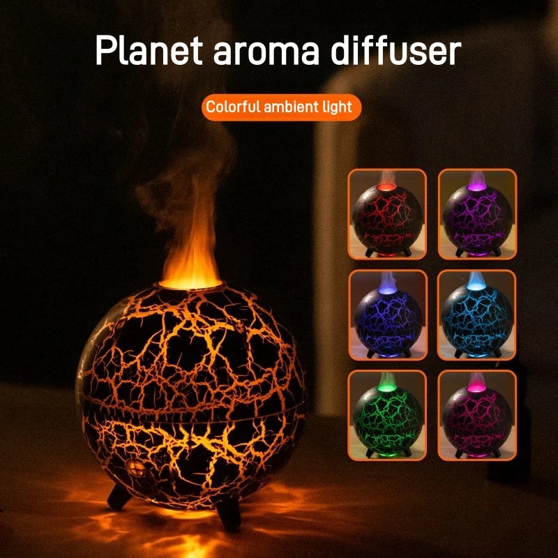 Planet Atmosphere Lamp & USB Humidifier